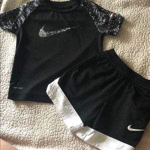 Boys Nike outfit.